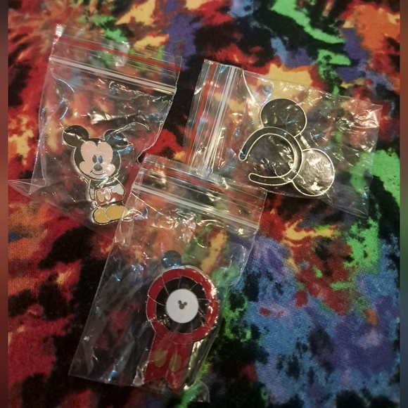 Disney Other - Bundle Of 3 Mickey Mouse Disney Trading Pins